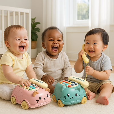 Baby-Activity-Table-BUSYCAT™, activity-table, baby-activity-table, telephone-activity-table, pink-activity-table, green-activity-table, activity-table-baby, toddler-activity-table, infant-activity-table, kids-activity-table, childrens-activity-table,kiddomania.com-activity-table, activity-table-kiddomania, kiddomania-baby-play-gym