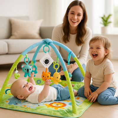Baby Play Gym PLAYGYM™, baby-Play-gym, animal-baby-play-gym, pink-baby-play-gym, orange-baby-play-gym, play-gym, baby-gym-mat, red-baby-gym, babys-play-gym-mat, kiddomania.com-baby-play-gym, baby-play-gym-kiddomania, kiddomania-baby-play-gym