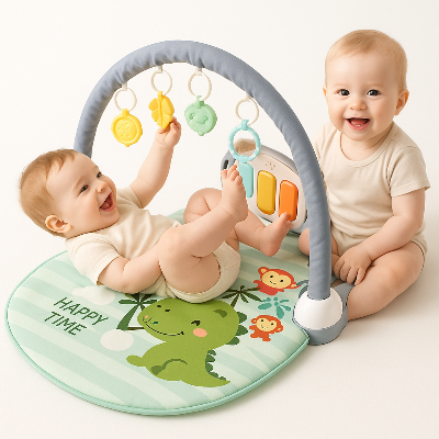 Baby Gym Mat DINOFIT™, baby-gym-mat, dino-baby-gym-MAT, green-baby-gym,-mat, animal-baby-gym-mat, yellow-baby-gym-mat, piano-baby-gym-mat, play-gym, baby-gym-mat, babys-play-gym-mat, kiddomania.com-baby-gym-mat, baby-gym-mat-kiddomania, kiddomania-baby-gym-mat, kiddomania.com-baby-gym-mat