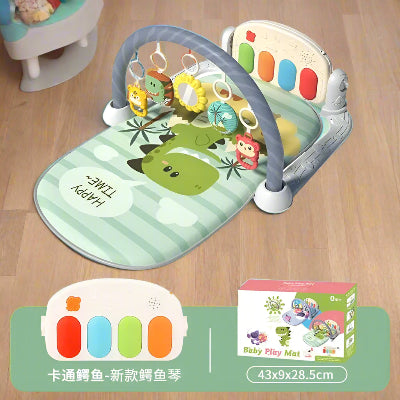 Baby Gym Mat DINOFIT™, baby-GYM-MAT, Play-gym, animal-baby-gym-mat, pink-baby-gym-mat, green-baby-gym-mat, play-gym, baby-gym-mat, wooden-baby-gym, babys-play-gym-mat, kiddomania.com-baby-gym-mat, baby-gym-mat-kiddomania, kiddomania-baby-gym-mat