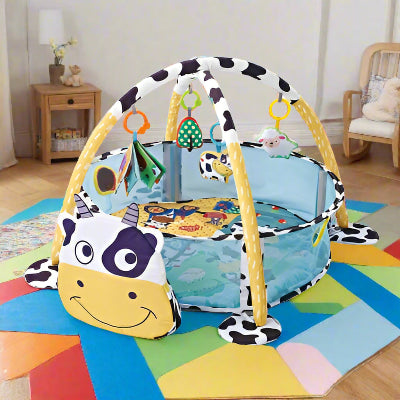 Baby Play Gym BABYFIT™, baby-Play-gym, lemor-baby-play-gym, cow-baby-play-gym, animal-baby-play-gym, pink-baby-play-gym, yellow-baby-play-gym, play-gym, baby-gym-mat, babys-play-gym-mat, kiddomania.com-baby-play-gym, baby-play-gym-kiddomania, kiddomania-baby-play-gym, kiddomania.com-baby-play-gym