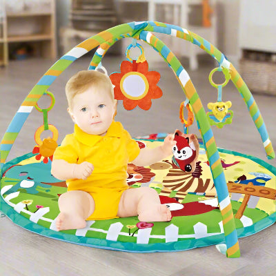 Baby Play Gym GYMZY™, baby-Play-gym, animal-baby-play-gym, pink-baby-play-gym, orange-baby-play-gym, play-gym, baby-gym-mat,wooden-baby-gym, babys-play-gym-mat, kiddomania.com-baby-play-gym, baby-play-gym-kiddomania, kiddomania-baby-play-gym