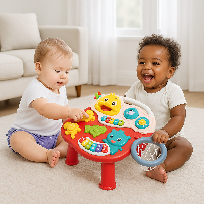 Infant-Activity-Table-SEATABLEā¢, activity-table, baby-activity-table,red-activity-table, activity-table-baby, toddler-activity-table, infant-activity-table, kids-activity-table, kiddomania.com-activity-table