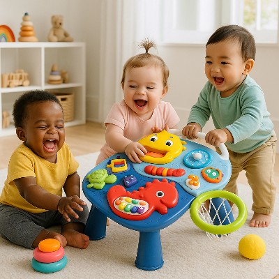 Infant-Activity-Table-SEATABLEā¢, activity-table, baby-activity-table,red-activity-table, activity-table-baby, toddler-activity-table, infant-activity-table, kids-activity-table, kiddomania.com-activity-table
