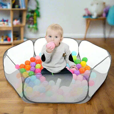 What are the benefits of a ball pit for babies?