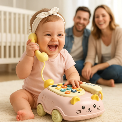 Baby-Activity-Table-BUSYCAT™, activity-table, baby-activity-table, telephone-activity-table, pink-activity-table, green-activity-table, activity-table-baby, toddler-activity-table, infant-activity-table, kids-activity-table, childrens-activity-table,kiddomania.com-activity-table, activity-table-kiddomania, kiddomania-baby-play-gym