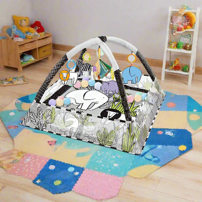 Baby Gym Mat BABY2MOVE™, baby-gym-mat, baby-Play-gym, dinosaur-baby-play-gym-mat, pink-baby-play-gym-mat, elephant-baby-play-gym-mat, play-gym, baby-gym-mat, wooden-baby-gym, babys-play-gym-mat, kiddomania.com-baby-play-gym, baby-play-gym-kiddomania, kiddomania.com-baby-play-gym-mat