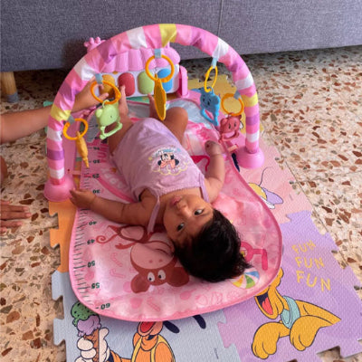 Baby Play Gym LITLGYM™, baby-Play-gym, animal-baby-play-gym, pink-baby-play-gym, orange-baby-play-gym, play-gym, baby-gym-mat,wooden-baby-gym, babys-play-gym-mat, kiddomania.com-baby-play-gym, baby-play-gym-kiddomania, kiddomania.com-baby-play-gym