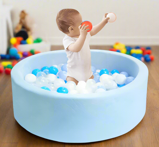 Foam Ball Pit FOAMPITZ™, FOAM-ball-Pit, BALL-PIT, blue-foam-ball-pit,cream-foam-ball-pit,beige-foam-ball-pit, kiddomania-baby-gym, kiddomania.com-baby-gym